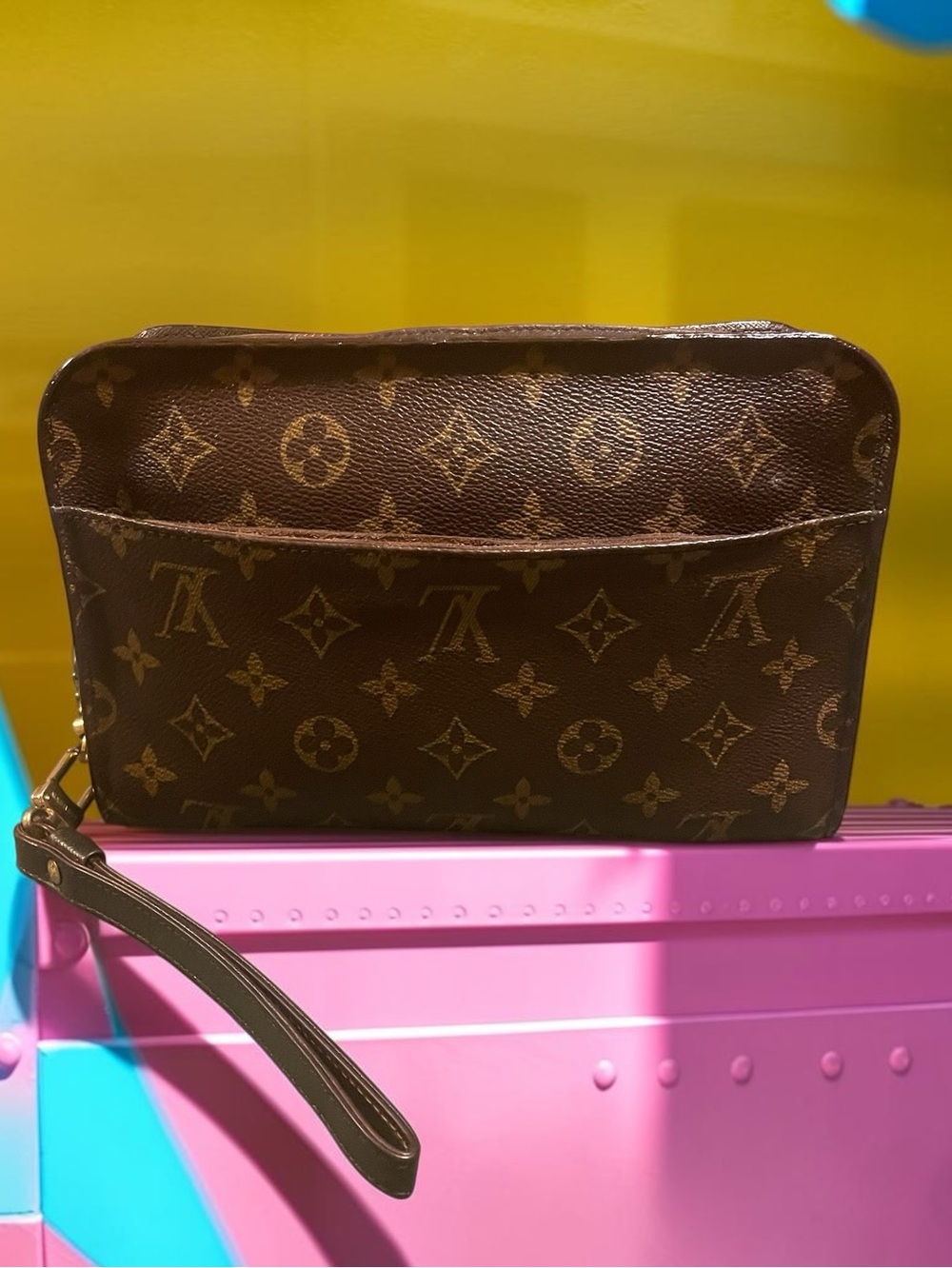 Louis Vuitton Monogram Orsay Clutch Bag
